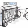 Porta biciclette a 9 posti smontabile per arredo urbano
